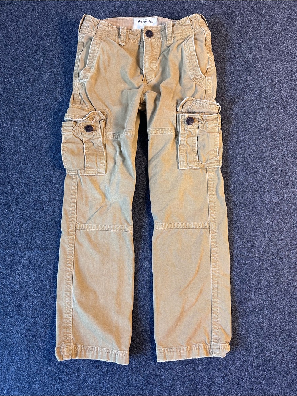 Vtg Y2K Abercrombie & Fitch Boys Cargo Pants